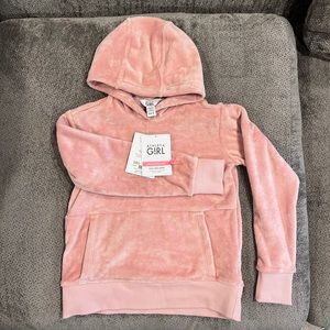 Athleta Girl soft, pink hoodie size M girls (8-10)